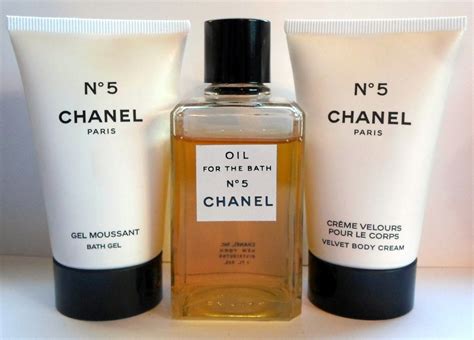 chanel no 5 body oil|chanel no 5 bath oil.